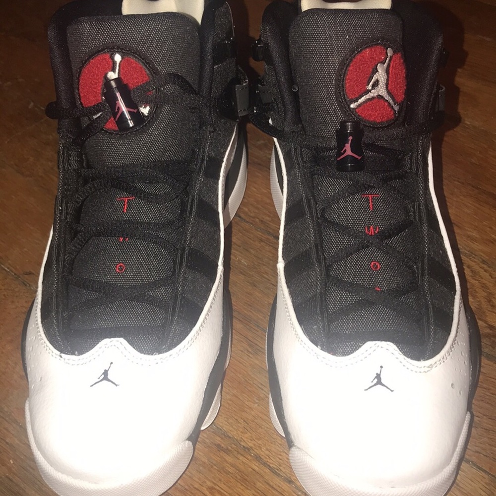 AIR JORDAN 6 RINGS BG “Black White Gym Red”
